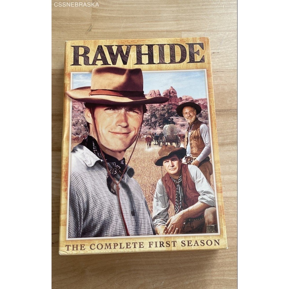 Rawhide The‎ Complete First Season DVD 7-Disc Box Set Clint Eastwood